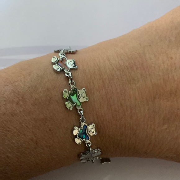 Jewelry - Adorable teddy bear bracelet jewelry, adjustable length